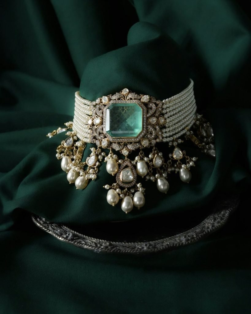 Artificial Pearl Choker